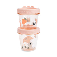 Done by Deer- Lot de 2 pots de conservations - Tiny Farm