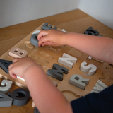Plateau de Puzzle Alphabet en bois