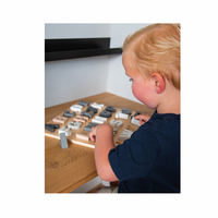 Plateau de Puzzle Alphabet en bois
