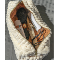 MANON : MAXI TROUSSE DE COIFFURE MINKY MATELASSÉ - PASTÈQUE