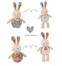 Peluche lapin Pâques pop-up - coloris aléatoire