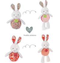 Peluche lapin Pâques pop-up - coloris aléatoire