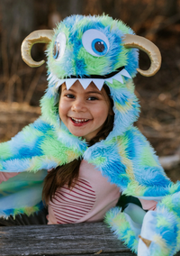 Cape de monstre Swampy, taille 5-6 ans