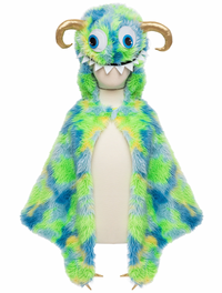 Cape de monstre Swampy, taille 5-6 ans