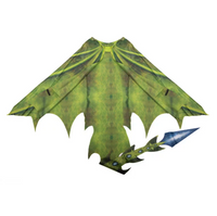 Ailes de dragon en tissu