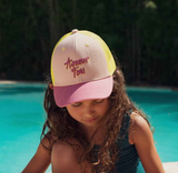 Casquette Trucker Amour Fou- Jaune