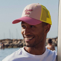 Casquette Trucker Amour Fou- Jaune