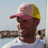 Casquette Trucker Amour Fou- Jaune
