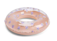 Bouée de natation beige/violet Ø 55 cm