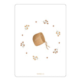Carte/Card "Couronne Béguin Ocre"
