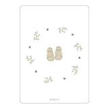 Carte/Card "Couronne Chaussons Sauge"