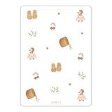 Carte/Card "Naissance Canard Ocre"