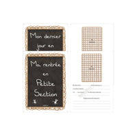 Cartes Souvenirs École Maternelle