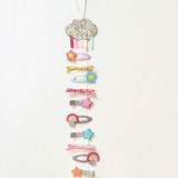 Cintre à pince nuage, organisateur pinces à cheveux