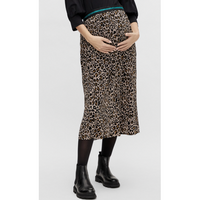 Jupe imprimée léopard Style Sauvage pour femme