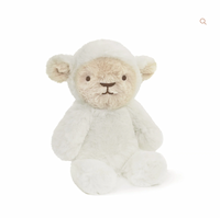 Petite Peluche ultra douce mouton 25 cm – Blanc
