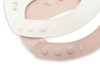 Bavoir Silicone - Lovely Birds - 2 Unités