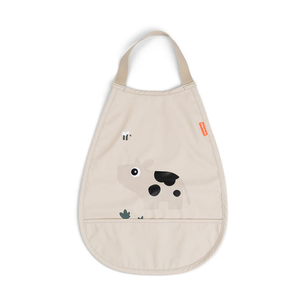 Bavoir imperméable - Tiny farm- Sand