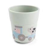Foodie coffret repas ventouse Tiny farm Vert