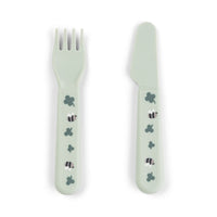 Foodie coffret repas ventouse Tiny farm Vert