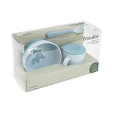 Coffret Premier Repas 3 Pièces Foodie - Happy Clouds Bleu