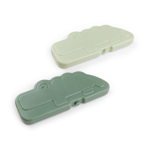 Lot de 2 pains de glace Croco Vert