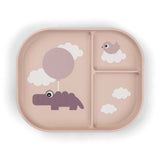 Foodie compartment plate Happy cloud Powder