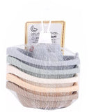 Magni | Gobelets de bain en paille de blé, couleurs pastel, 5 pcs