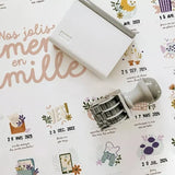 Affiche "Nos jolis moments en famille"