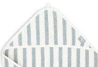 Cape de bain Éponge 75x75cm Stripe - Sea Green - GOTS