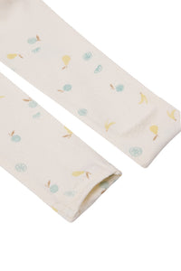 T shirt manches longues Oran- Fruit Pattern