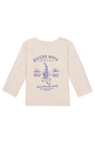 T-shirt manches longues Olton- Oatmeal
