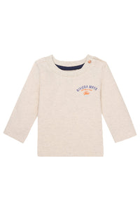 T-shirt manches longues Olton- Oatmeal