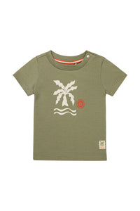 T Shirt Obu- Oil Green