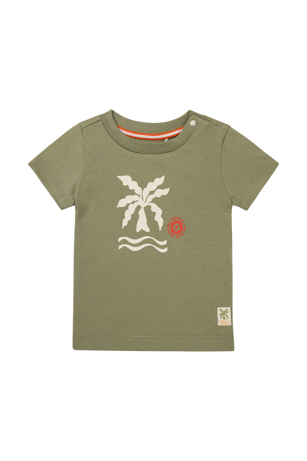 T Shirt Obu- Oil Green