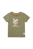 T Shirt Obu- Oil Green