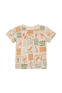 T Shirt Okazaki- Tropical Pattern