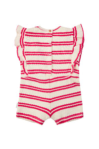 Grenouillère Mogui- Stripe Pattern