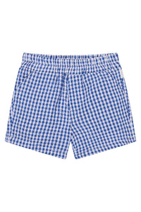 Short Olbia- Check Pattern