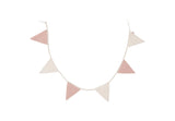 Guirlande 200x17cm Rose/Ivory