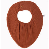 Bavoir bandana bambou réversible- Toffee