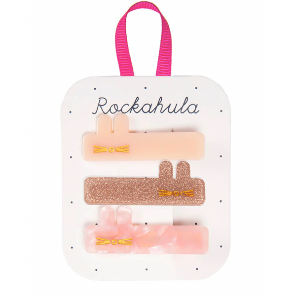 Barrettes enfants - Lapin en acrylique