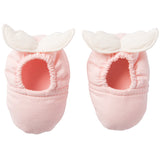 Chaussons bébé- Aile d'ange blush/écru