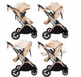 Poussette 3en1 Juna- Beige