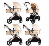 Poussette 3en1 Juna- Beige