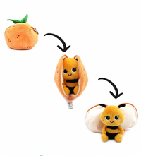 FLIPETZ -Peluche Buzzet l'Abeille / Mandarine