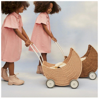 Poussette pour Poupées Moon Strolley Natural