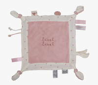 Doudou plat - Rose