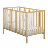 LIT 120x60 TOUT BARREAUX VERNIS NATUREL FIRST