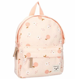 Sac à dos - fleurs rose